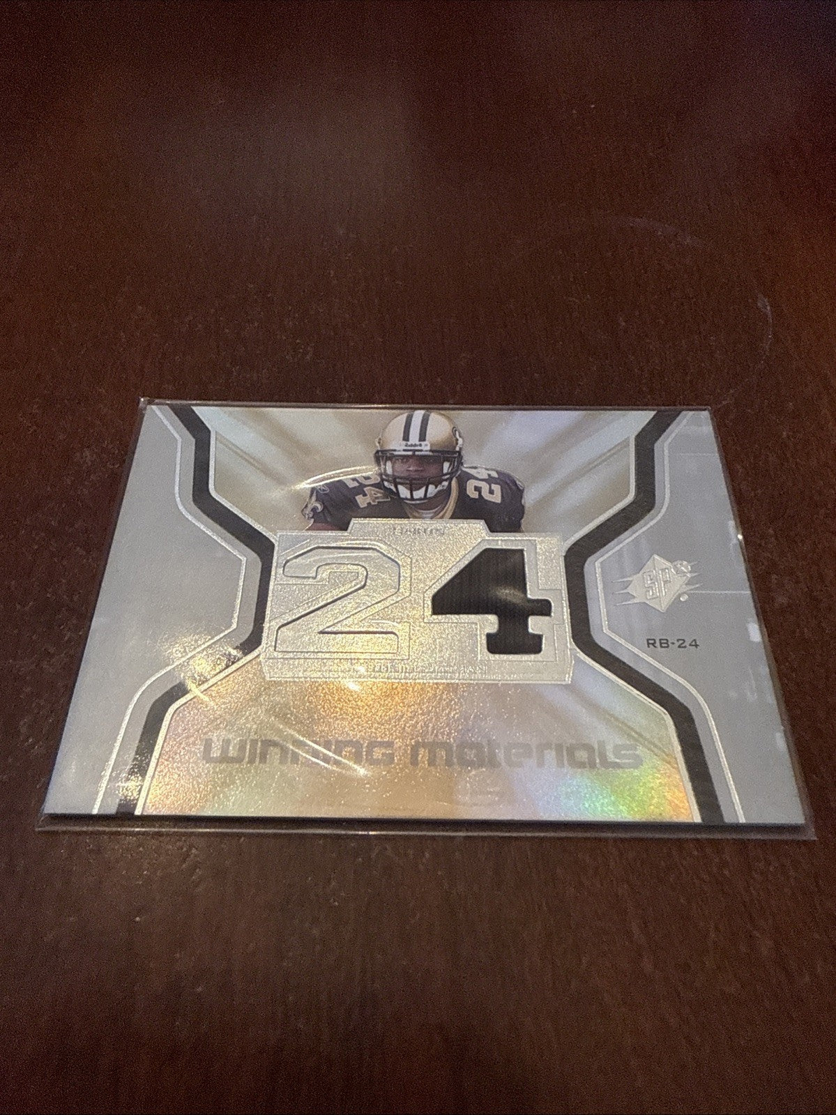 2007 SPx Winning Materials Jersey Number Dual Antonio Pittman #WM-PI Rookie RC