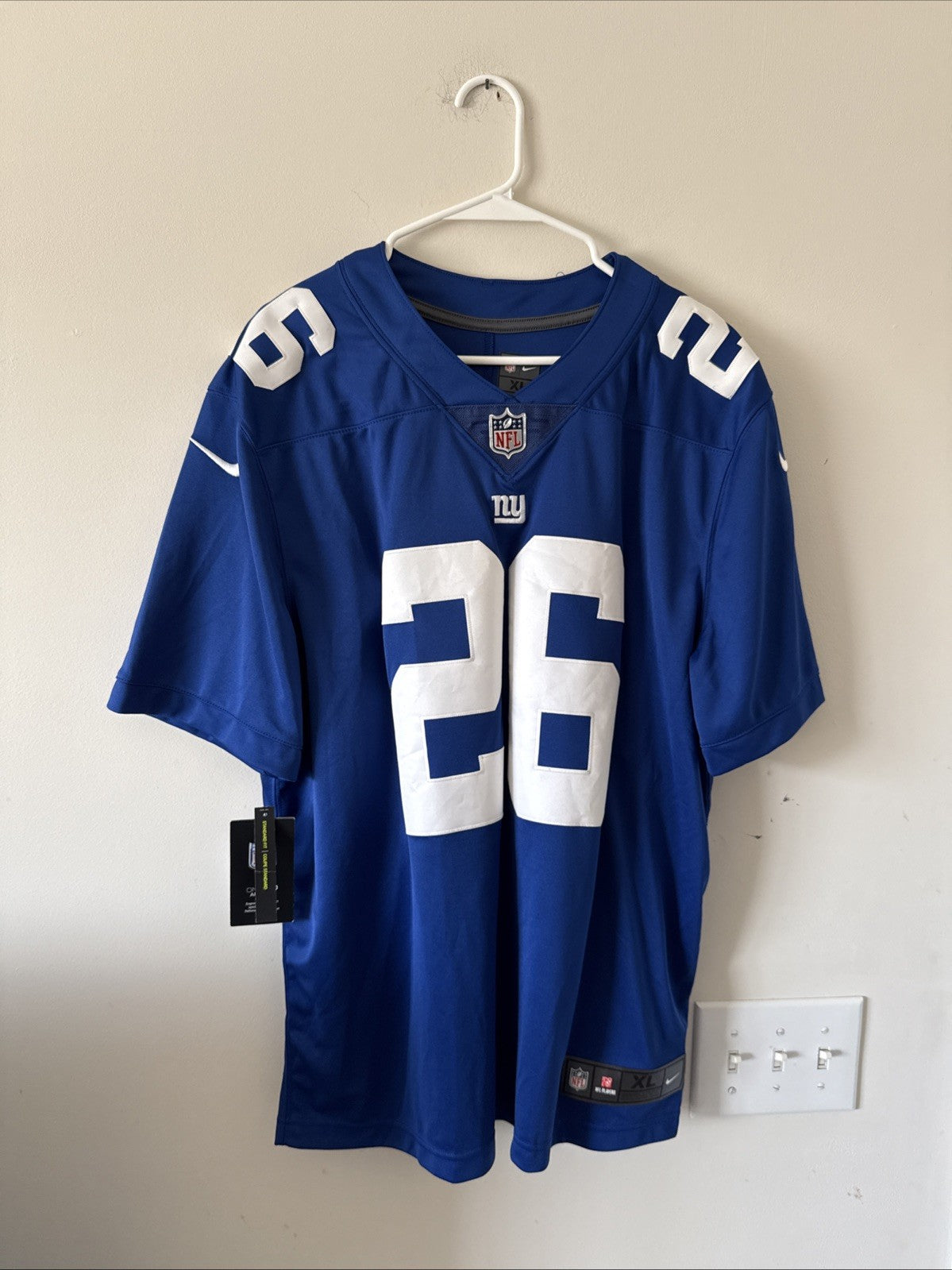 Men’s Nike Saquon Barkley #26 New York Giants Vapor Lmtd Jersey Sz XL - NWT RARE