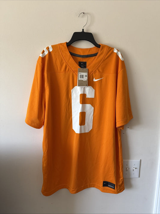 Men’s Nike Tennessee Volunteers Alvin Kamara #6 Alumni Jersey Sz 2XL Orange NWT