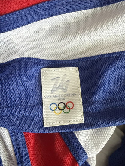 Men’s Nike Brady Tkachuk #7 Team USA 2026 Winter Olympics Jersey Size XL - RARE