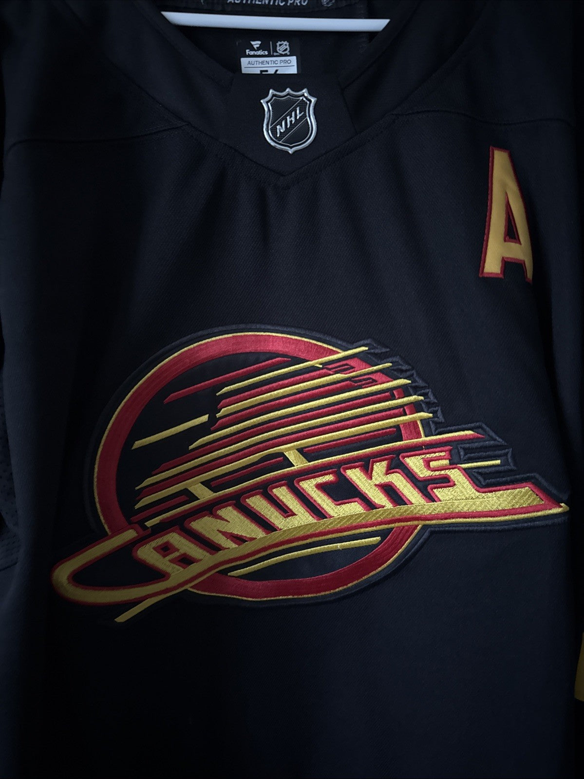 Men’s Fanatics Elias Pettersson #40 Vancouver Canucks NHL Jersey Sz 54 - RARE