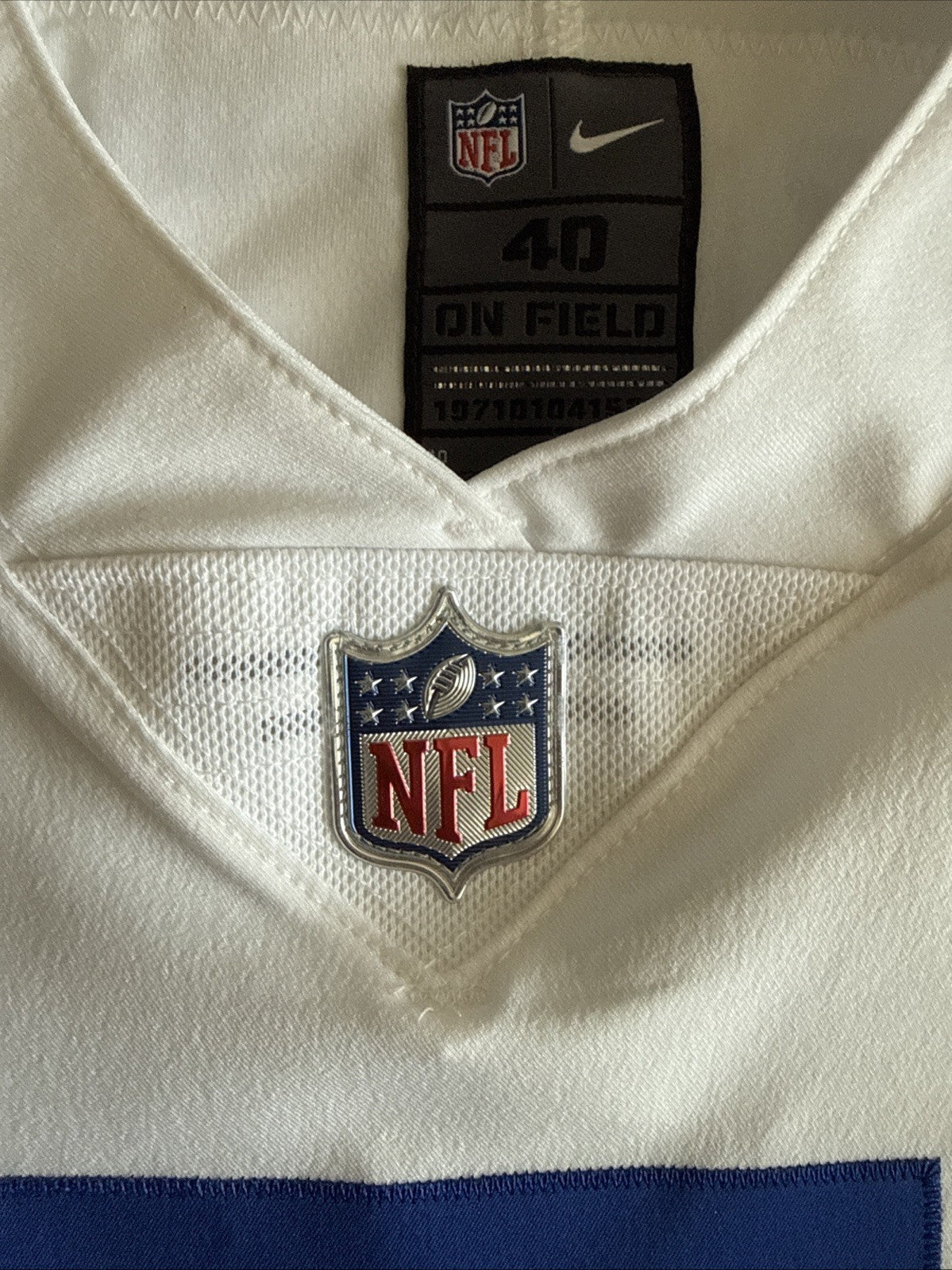 Men’s Nike Dallas Cowboys Trevon Diggs #7 Jersey Vapor Elite Sz 40 - White RARE