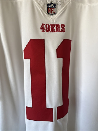 Men’s Nike Brandon Aiyuk #11 San Francisco 49ers Vapor Lmtd Jersey Sz L - RARE
