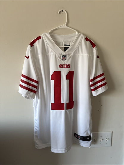Men’s Nike Brandon Aiyuk #11 San Francisco 49ers Vapor Lmtd Jersey Sz L - RARE