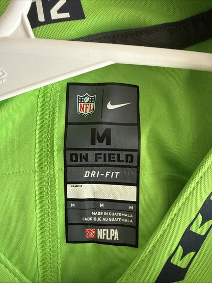 Nike Men's Seattle Seahawks #12 12th Fan Limited Color Rush Jersey Sz M - RARE